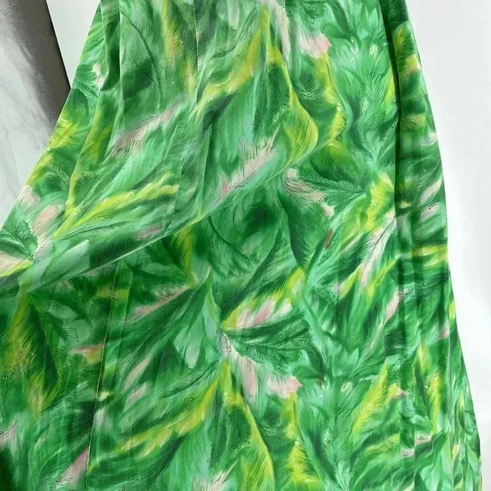 Vintage 60s cotton muumuu / caftan / beach party dress - Picture 8 of 10